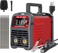 Stick Welder, ARC 135 Portable Welding Machine 110V, Stick/Lift TIG Mini Welder Machine 2 In 1 with Large LED Display, IGBT Inverter, Home DIY Arc Welder, Hot Start,Arc force, Anti-Stick, VRD