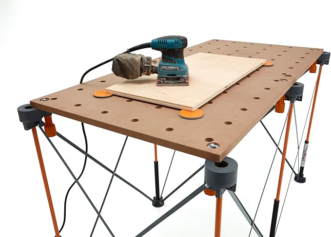 Bora Centipede Table Top Workbench Top 20mm Dog Holes MFT Work Bench Table