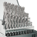 Brad Point Wood Drill Bit Set, 29Pcs HSS Drill Bit Set with Double Flutes Design for Carpenter Woodworking and All Types of Wood (1/16" - 1/2")