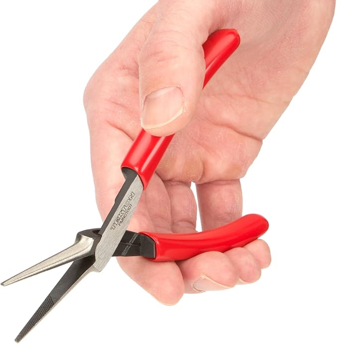 TEKTON Mini Needle Nose Pliers (Serrated Jaw) | PMN01001