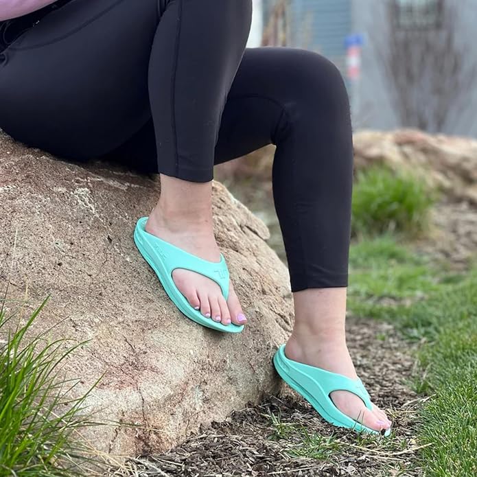 Telic Unisex Adult Energy Flip Flop Arch Support Cushioned Sandals