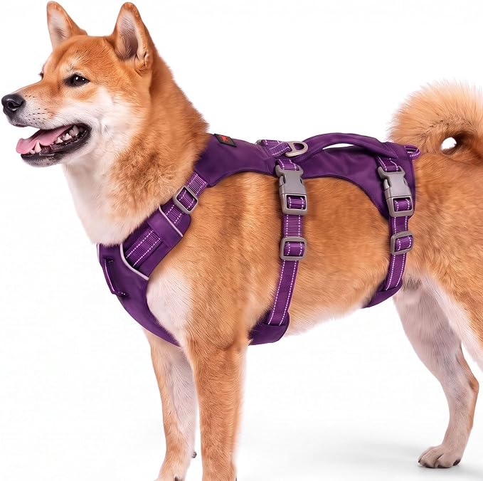 Tuff Pupper Escape Proof Dog Harness for Extra Small Dogs | No Pull Lightweight Adjustable Harness | No Escape Multifunctional Outdoor Pet Gear | Strong Durable Breathable | Secure Comfortable Fit