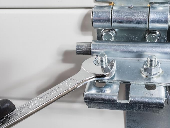 HAZET Combination Wrench Set 600SPC/16 I 16 Tools, Output: External Double Hexagon, Width Across Flats: 7-24 Mm, Slim Ring Wrench Shank with Extra Sturdy Double T-Profile
