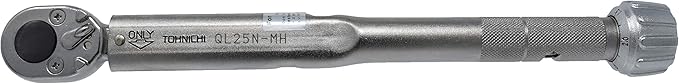 Tohnichi Adjustable Torque Wrench QL25N-MH, 5-25 Nm, Metal Handle