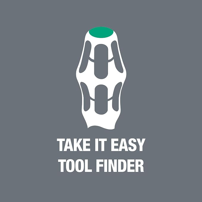 WERA 05008876001 Stubby Set TX 1 Screwdriver Set TORX®, 5 Pieces