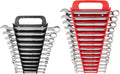 TEKTON Combination Wrench Set, 25-Piece | WCB92301 | (1/4 - 3/4 in., 6 - 19 mm), Wrench Holder, Chrome Finish