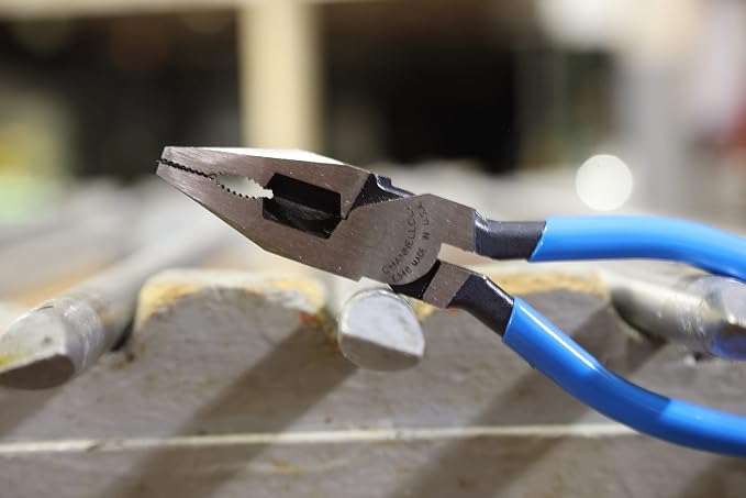 Channellock Side-Cutting Pliers Channel Lock - 348 - High Leverage True Grip - 8-Inch Combination