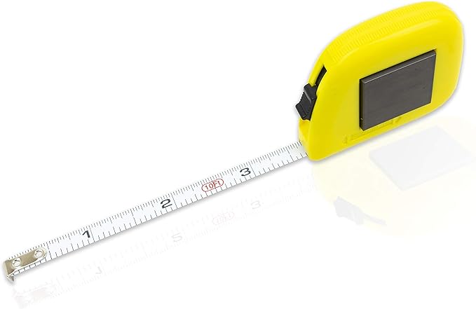 10' Tire Stagger Tape Measure with Magnetic Back (4 Pack)