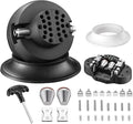 DZQ 3"32PCS Ball Vise Engraving Setting 360°Rotation Bench Vise(Frosted)