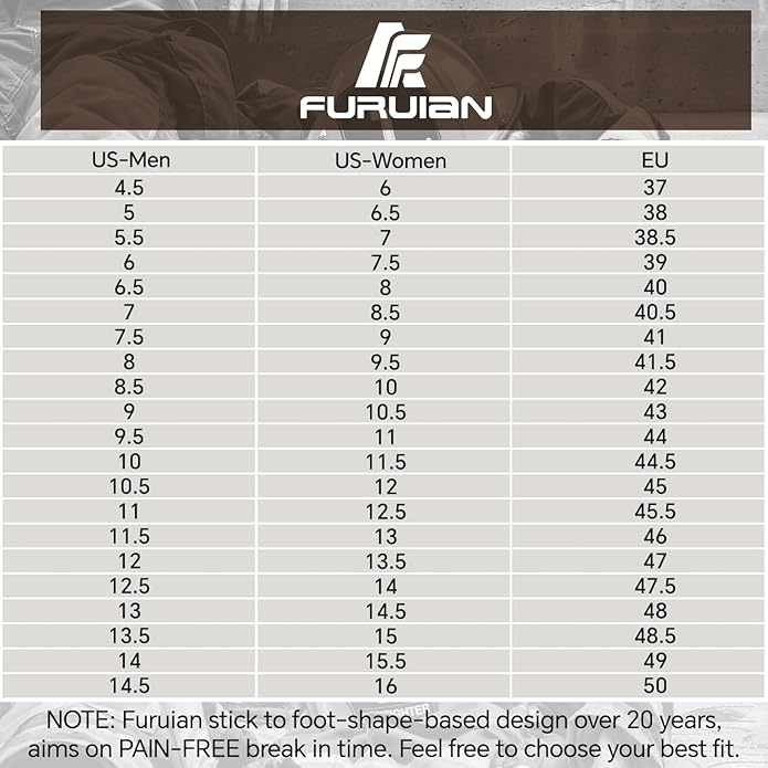 Furuian Steel Toe Boots for Men Women Comfortable Lightweight Work Boots for Men Slip Resistant High Top Steel Toe Safety Shoes Puncture Proof Indestructible Construction Shoes