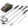 Telescoping Magnetic Pickup Tool Set, Inspection Mirror Telescoping, LED Flashlight, Cool Gadgets for Men, Valentine’s Day Gifts for Him, Husband, Boyfriend, Magnet Stick, Magnet Stick (Camo)