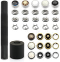 CRAFTMEMORE Snap Fastener Setting Tool for Pearl Snap Ring Fastener Buttons - Snaps NOT Included (Prong Snap Setter)