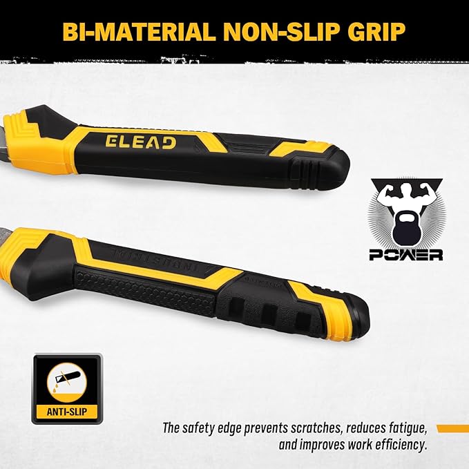 ELEAD Adjustable Oil Filter Wrench Set - 9" & 12" Pliers for Cars, Trucks, Motorcycles - Durable Carbon Steel, Ergonomic Grip, Easy Access Design