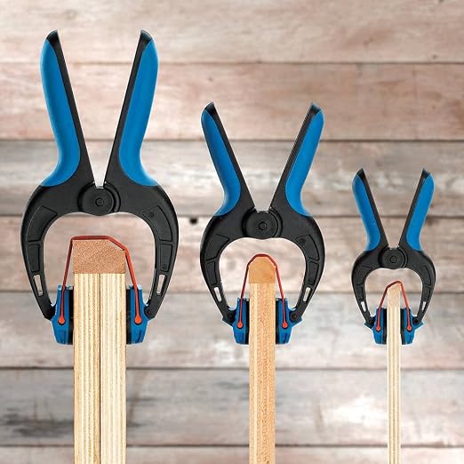 Rockler Pair of Woodworking Spring Bandy Clamps (Large)