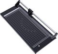 14 Inch Rolling Cutter Precision Rotary Paper Trimmer,Manual Heavy Duty Professional Rolling Trimmer for Photo Paper,Film,Art Paper Jam,Office Paper,Thin Plastic Soft Board,PVC,Cutting Table