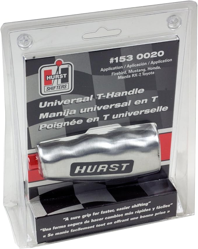 Hurst 1530020 Universal Brushed Aluminum T-Handle
