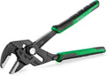 SK 12" Pliers Wrench, Smooth Parallel Jaw Water Pump Pliers, CR-V Steel | Groove Joint Pliers, Adajustable 21 Positions Up to 2-1/2" Jaw Capacity, Ergonomic Anti-slip Handle for Comfortable Grip