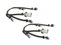 Michigan Motorsports LS Ignition Coil Harness Pair | Fits GM 4.8L 5.3L 6.0L 6.2L 7.0L 8.1L LQ4 LQ9 LS2 LS3 LS7 LSX V8 Engines | Replaces 89017477, 2 Color-Coded Stock-Location Harnesses for Both Banks