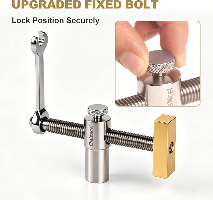 8pcs 3/4" Bench Dog Clamp Horizontal & Vertical for Woodworking