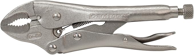OEMTOOLS 22638 7 Inch Curved Jaw Locking Pliers