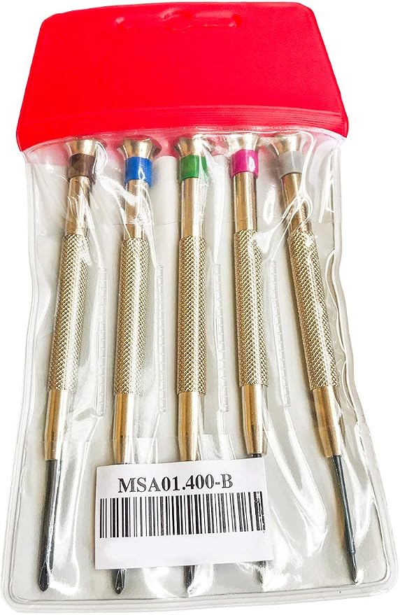 MSA 01.400-B Special Screwdrivers Cross 5 Pieces