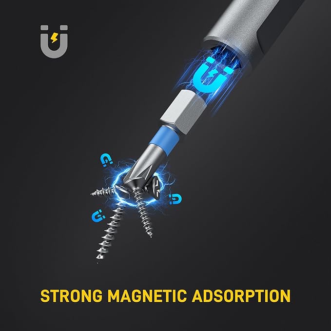 42 in1 Magnetic Screwdriver Set Precision Multi Bit Ratchet T Handle Repair Kit for Electronics, Phone, Laptop, Watch, Eyeglasses – Portable Tool Set for Home & DIY