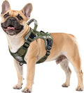 WINGOIN Tactical Dog Harness for Small Dogs,Heavy Duty No Pull Dog Harness | with Handle,Adjustable Reflective,Military K9 Style,Big Size Dog Vest,for German Shepherd,for Walking Training Hunting