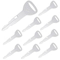 Heavy Ignition Keys, 10 Pcs Forklift Key 57591-23330-71 575912333071 A62597 Toyota Forklift Key fit Toyota Forklift