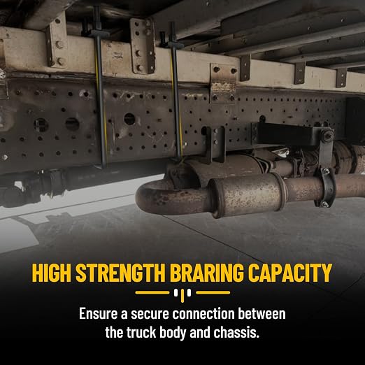 16 Inch Square Bend U-Bolt Kit for Truck Chassis