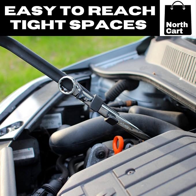 WREX Wrench Extender North Cart - Extension Tool Cheater Bar - Hand Tools for Mechanics - Universal Adaptor Drive - Handle Tr Nut Holder Clip - Monster International Clamp - Breaker Pipe Leverage