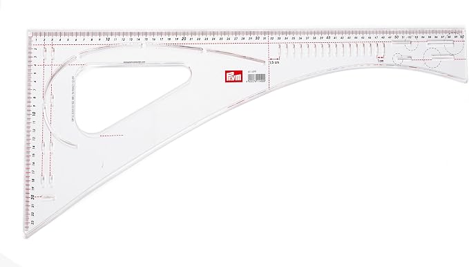 Prym Dressmaker's Ruler, 20 x 24.5 x 0.16 cm