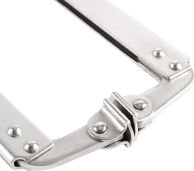 HOZEON 3 PCS 18 Inch C Clamp Welding Pliers with Swivel Pads, Heavy Duty Locking Pliers, Woodworking Clamps Set, Adjustable Nickel Plated C Plier for Wood Working, Electrician Maintenance