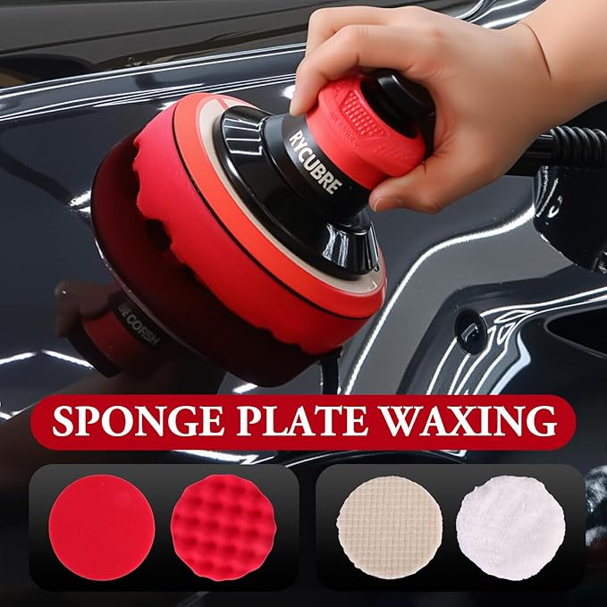 5 Inch da Sander - Professional Air Sander, Pneumatic Orbital Sander/Air Orbital Sander for Auto Body Work, DA Sander for Auto Body & Lijadora de Aire (5 Inch)