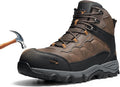 NORTIV 8 Waterproof Steel Toe Boots for Men Slip Resistant Safety Industrial Boots Paladin-Steel