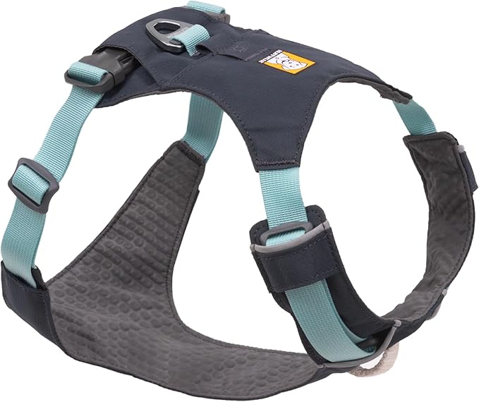 Ruffwear, Hi & Light, Everyday Lightweight Dog Harness, Trail Running, Walking, Hiking, All-Day Wear, Basalt Gray, XX-Small