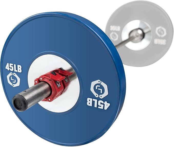 Lock-Jaw PRO 2 AXLE Barbell Collars/Clamps, 1.9" Olympic Bars