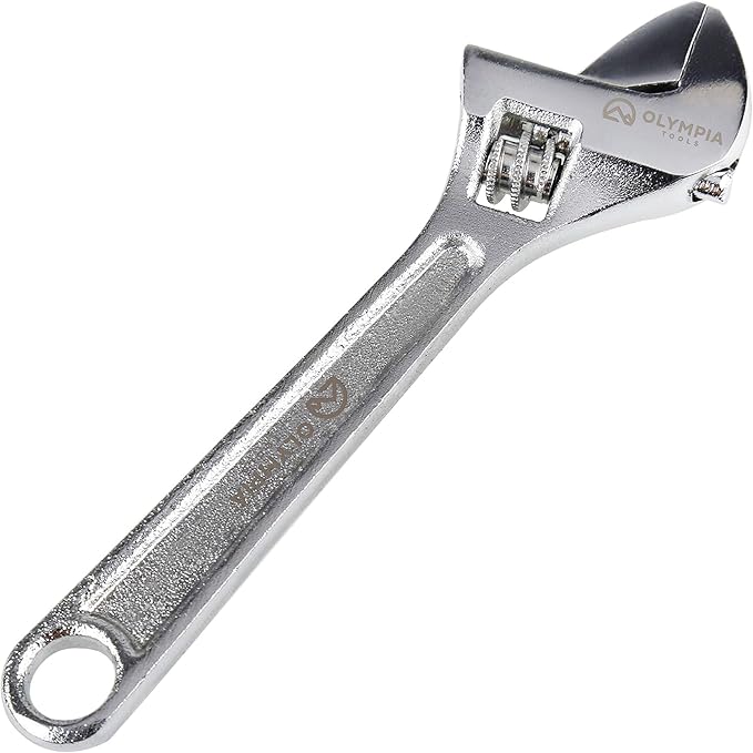 Olympia Tools Adjustable Wrench, 4 Inches, 01-004