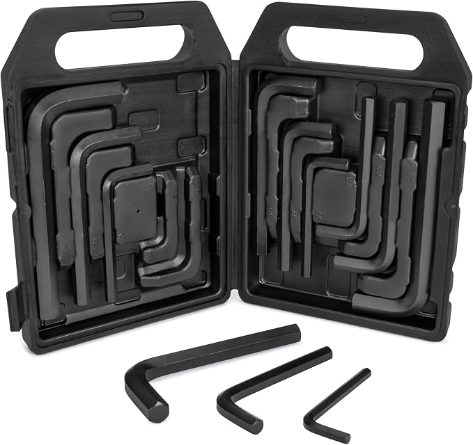 Titan 12775 12-Piece SAE and Metric Jumbo Hex Key Set