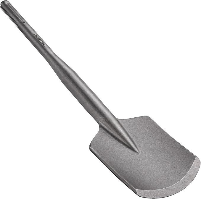 SDS Max Clay Spade, Firecore 4-1/2 In. x 17 In. Steel Drill Shovel Bit for SDS Max Rotary Hammer Electric Jackhammer, for Digging in Gardening, Backyard Landscaping on Clay Gravel Soil Adobe Sandstone