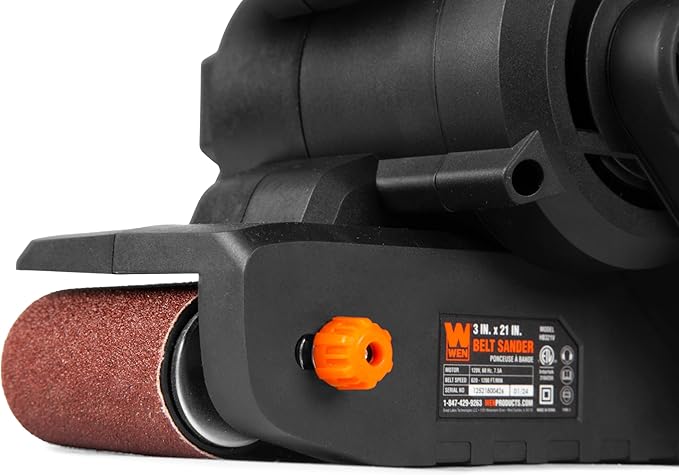 WEN 7.5-Amp 3-by-21-Inch Variable Speed Handheld Portable Belt Sander (HB321V)