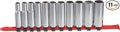CRAFTSMAN Socket Set, Metric, 3/8" Drive, 6 Pt., 11Piece (CMMT12045)