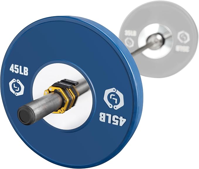 Lock-Jaw Flex Magnetic Barbell Collars/Clamps, 2"/50mm Olympic Bars