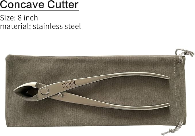VOUIU 8inch Concave Cutter Bonsai tools