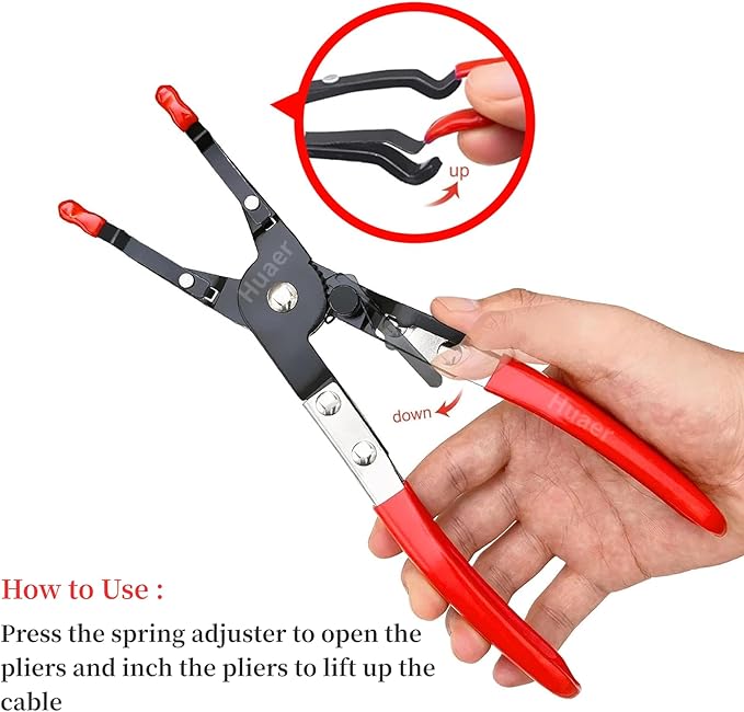Akozon Car Soldering Pliers, Metal Soldering Plier Multi-Function Wire Welding Clamp Pick‑Up Aid Tool Wire Welding Pliers For Automobile Maintenance Repairing Tool