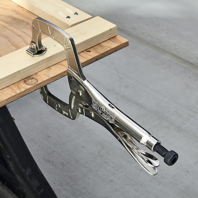 Malco Eagle Grip LP11SP 11 in. Locking C-Clamp with Swivel Pads