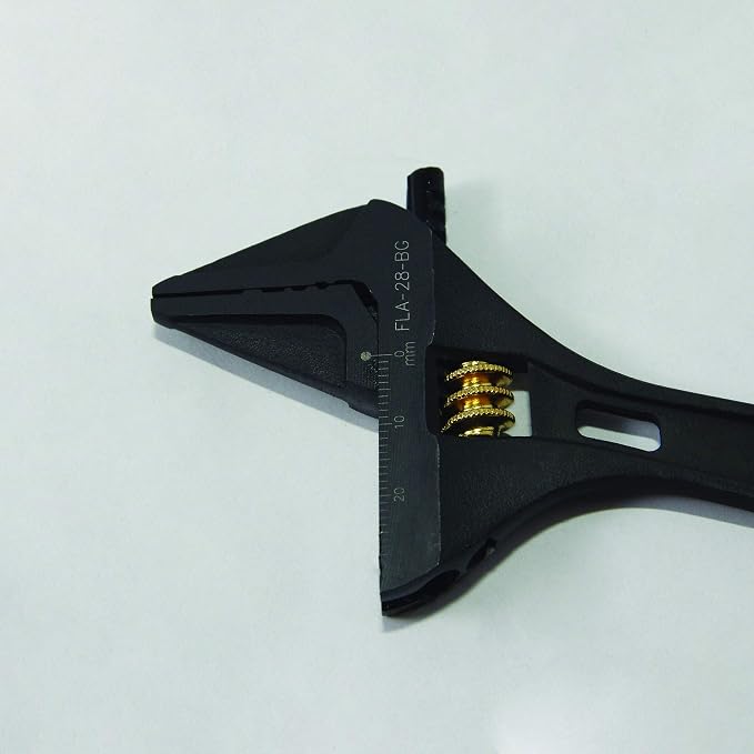 Fujiya Tools, FLA-43-BG, Adjustable wrench, Black & Gold color-