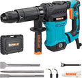 Berserker 1300W 12-Pound SDS-Max Demolition Jack Hammer 45HMC,11-Amp Corded | Small Lightweight Electric Concrete Breaker for Tile Removal with Vibration Control,Trigger Lock,Carrying Case & 3 Chisels