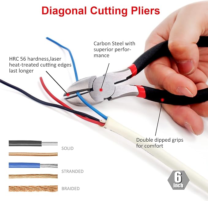 FASTPRO 7-piece Utility Pliers Set & 4-piece Locking Pliers Set