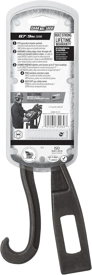 Channellock 87 Rescue Tool, Original Version, 8.88