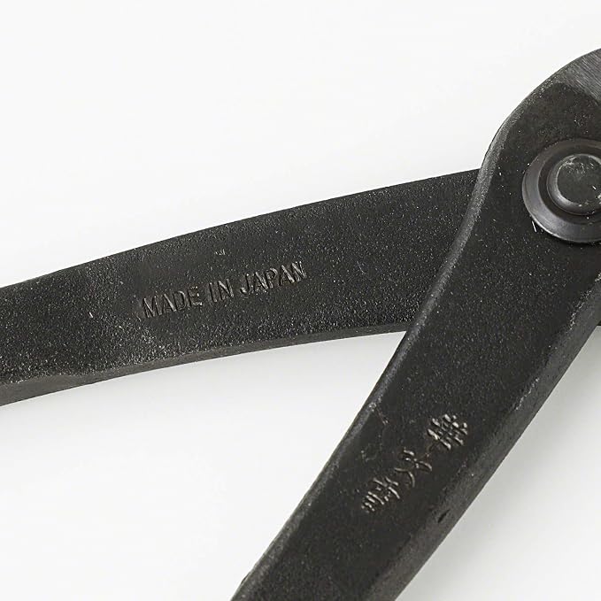 Wazakura Hand Forged Bonsai Wire and Jin Pliers Made in Japan 210mm(8.25inch), Bonsai Training Wire Plier, Japanese Garden Tool- Black